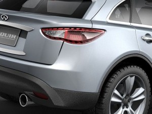 Infiniti FX 50 2009 Modelo 3D