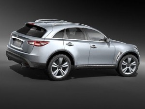 Infiniti FX 50 2009 Modelo 3D