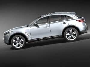 Infiniti FX 50 2009 Modelo 3D