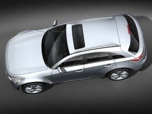 Infiniti FX 50 2009 Modelo 3D