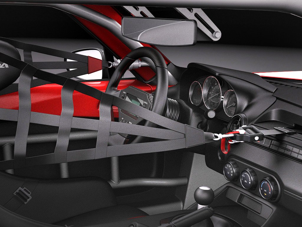 Mazda MX-5 2016 CUP Race Car 3D Model $129 - .3ds .c4d .fbx .lwo