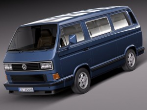 Volkswagen T3 Limited Last Edition 2002 3D Model