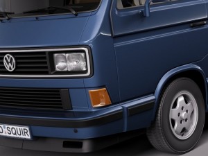 Volkswagen T3 Limited Last Edition 2002 3Dモデル