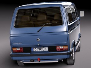 Volkswagen T3 Limited Last Edition 2002 3Dモデル