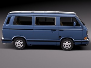 Volkswagen T3 Limited Last Edition 2002 3Dモデル
