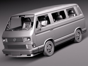 Volkswagen T3 Limited Last Edition 2002 3Dモデル