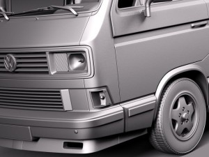 Volkswagen T3 Limited Last Edition 2002 3Dモデル