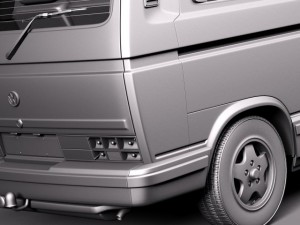 Volkswagen T3 Limited Last Edition 2002 3Dモデル