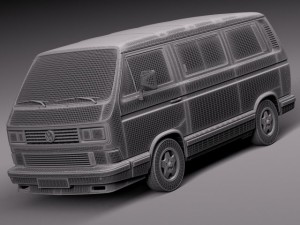 Volkswagen T3 Limited Last Edition 2002 3Dモデル