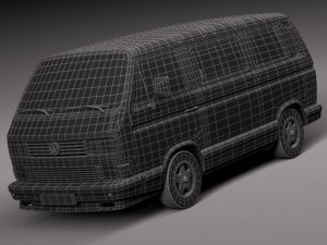Volkswagen T3 Limited Last Edition 2002 3Dモデル