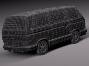 Volkswagen T3 Limited Last Edition 2002 3Dモデル