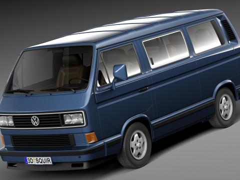 Volkswagen T3 Limited Last Edition 2002 3Dモデル
