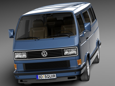 Volkswagen T3 Limited Last Edition 2002 3Dモデル