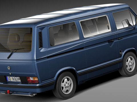 Volkswagen T3 Limited Last Edition 2002 3Dモデル
