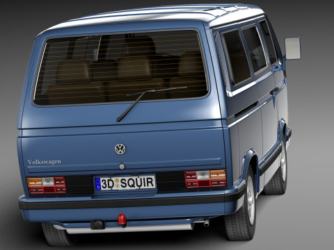 Volkswagen T3 Limited Last Edition 2002 3Dモデル
