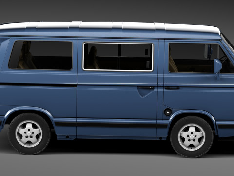 Volkswagen T3 Limited Last Edition 2002 3Dモデル
