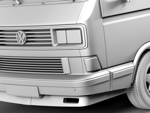 Volkswagen T3 Limited Last Edition 2002 3Dモデル