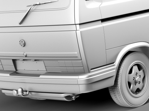 Volkswagen T3 Limited Last Edition 2002 3Dモデル