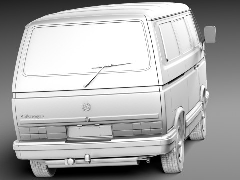 Volkswagen T3 Limited Last Edition 2002 3Dモデル