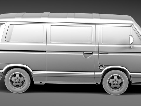 Volkswagen T3 Limited Last Edition 2002 3Dモデル