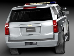 Chevrolet Tahoe PPV 2015 NYPD 3D मॉडल