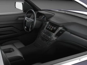 Chevrolet Tahoe PPV 2015 NYPD 3D Model