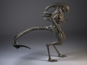 Alien Xenomorph rigged 3D Model