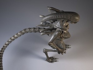 Alien Xenomorph rigged 3D Model