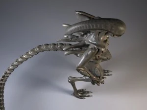 Alien Xenomorph rigged 3D Model