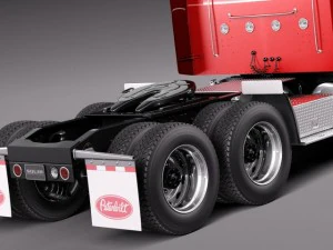 Peterbilt 389 Sleeper Cab 2015 3D Model