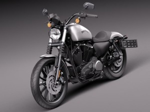 Harley Davidson Iron 883 2015 3D मॉडल