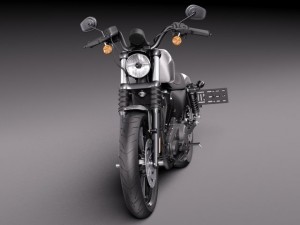 Harley Davidson Iron 883 2015 Model 3D