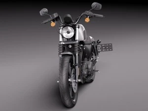 Harley Davidson Iron 883 2015 3D Model