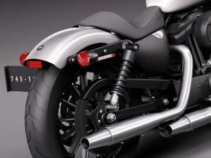 Harley Davidson Iron 883 2015 3D Model