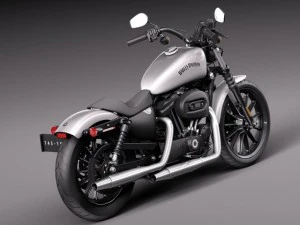 Harley Davidson Iron 883 2015 3D Model