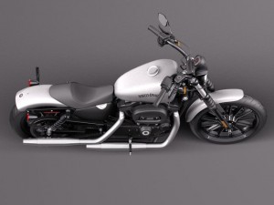 Harley Davidson Iron 883 2015 Model 3D