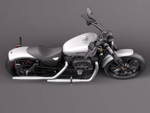 Harley Davidson Iron 883 2015 3D Model