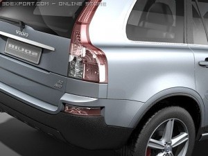 Volvo XC90 2008 3D Model