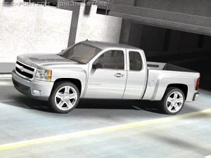 Chevrolet Silverado 2007 3D Model