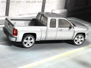 Chevrolet Silverado 2007 3D Model
