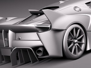 Ferrari FXX K 2015 3D Model