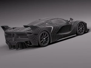 Ferrari FXX K 2015 3D Model
