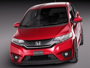 Honda Fit 2015 Modello 3D