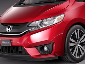 Honda Fit 2015 Modello 3D