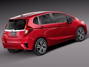 Honda Fit 2015 Modello 3D