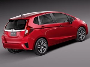Honda Fit 2015 3D Model