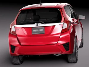 Honda Fit 2015 3D Model