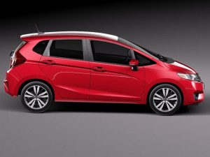 Honda Fit 2015 Modello 3D