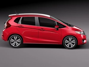 Honda Fit 2015 3D Model