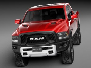 Dodge Ram 1500 Rebel 2015 Modelo 3D